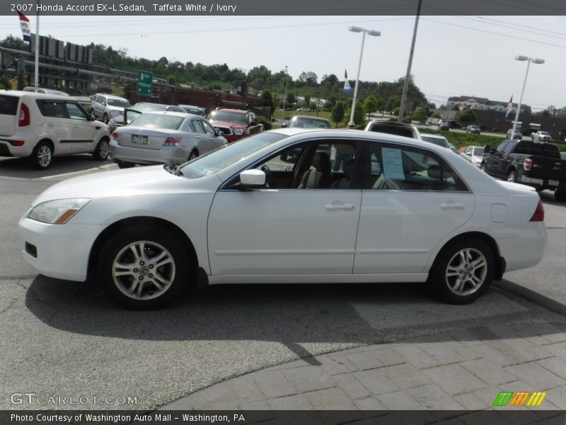 Taffeta White / Ivory 2007 Honda Accord EX-L Sedan