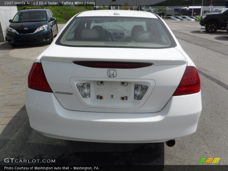 Taffeta White / Ivory 2007 Honda Accord EX-L Sedan