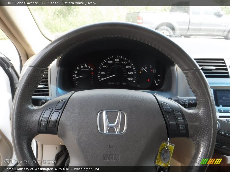 Taffeta White / Ivory 2007 Honda Accord EX-L Sedan