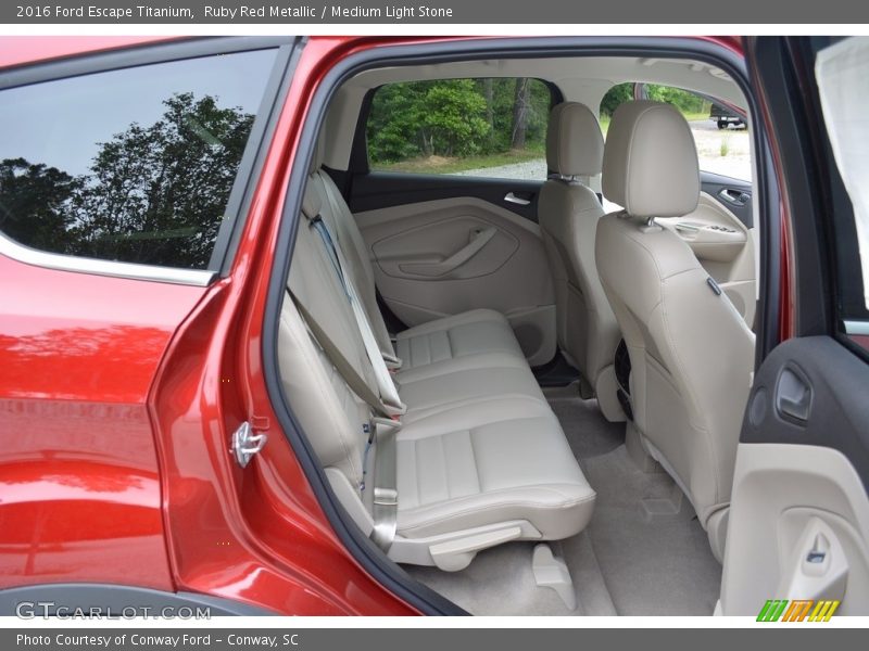 Ruby Red Metallic / Medium Light Stone 2016 Ford Escape Titanium