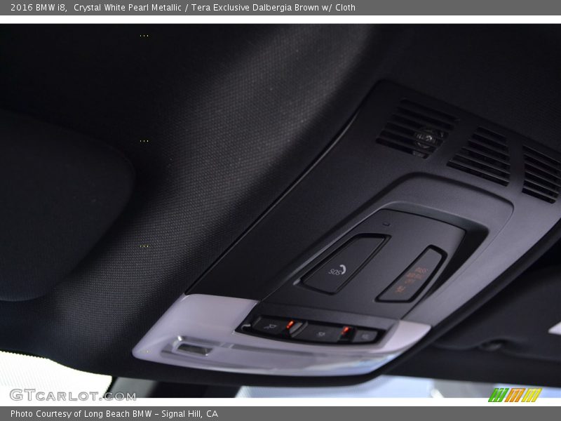Crystal White Pearl Metallic / Tera Exclusive Dalbergia Brown w/ Cloth 2016 BMW i8