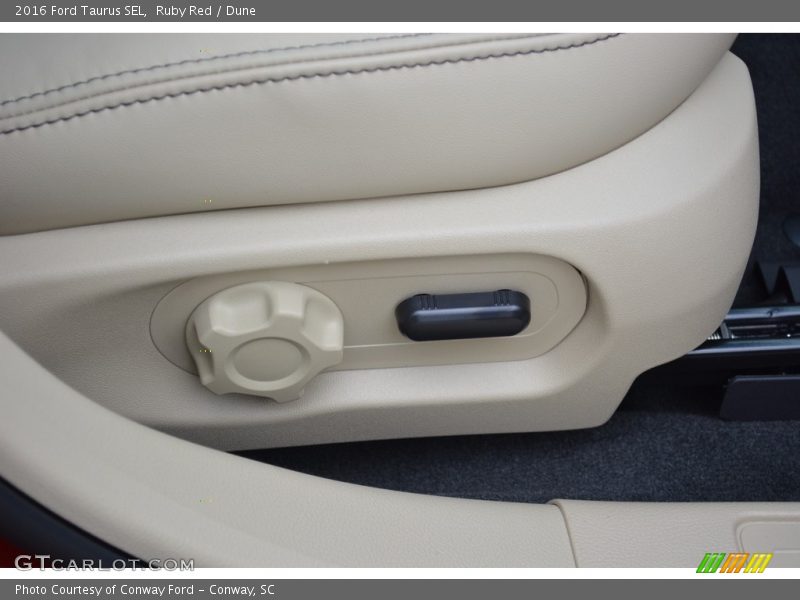 Ruby Red / Dune 2016 Ford Taurus SEL