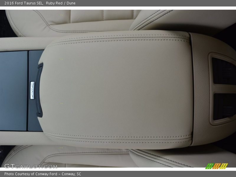 Ruby Red / Dune 2016 Ford Taurus SEL