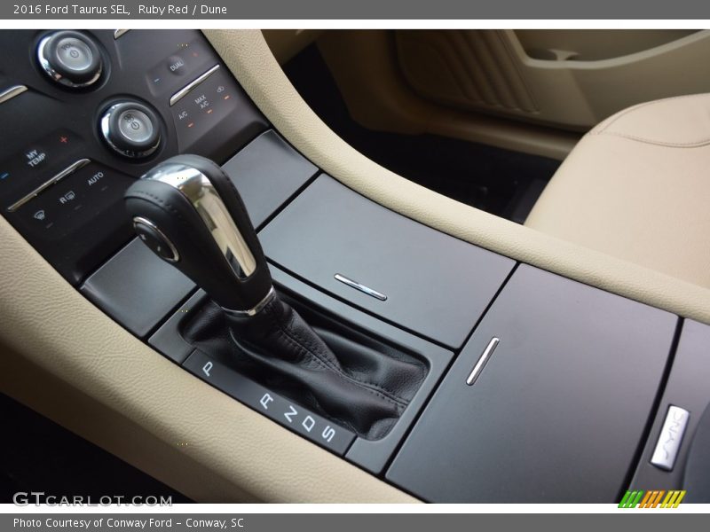 Ruby Red / Dune 2016 Ford Taurus SEL