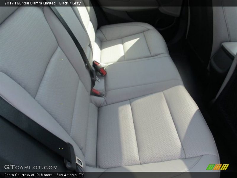 Black / Gray 2017 Hyundai Elantra Limited