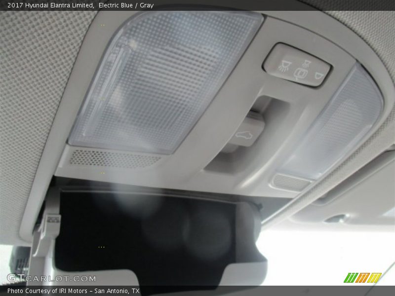 Electric Blue / Gray 2017 Hyundai Elantra Limited