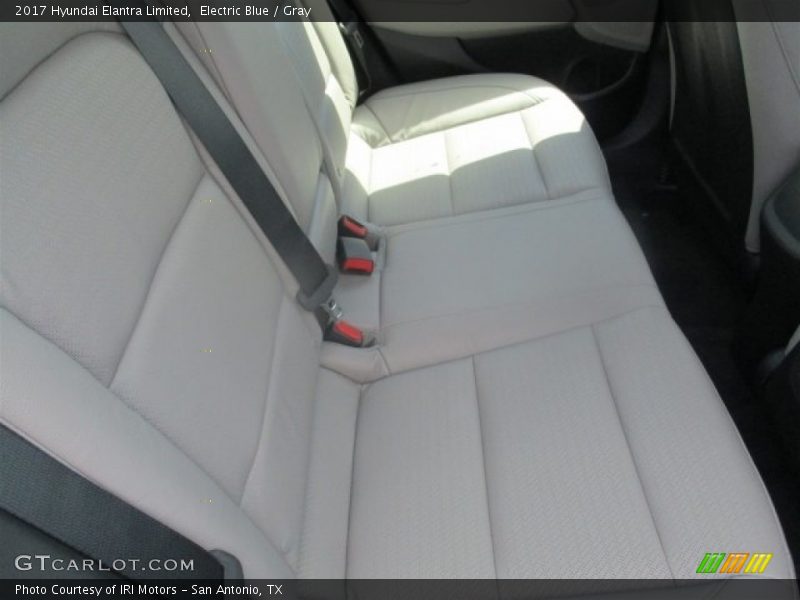 Electric Blue / Gray 2017 Hyundai Elantra Limited