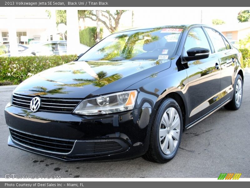 Black Uni / Titan Black 2013 Volkswagen Jetta SE Sedan