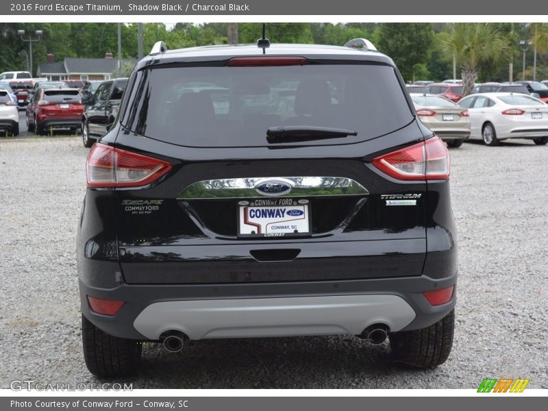 Shadow Black / Charcoal Black 2016 Ford Escape Titanium