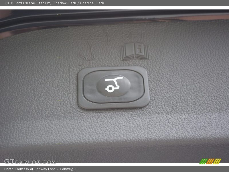 Shadow Black / Charcoal Black 2016 Ford Escape Titanium