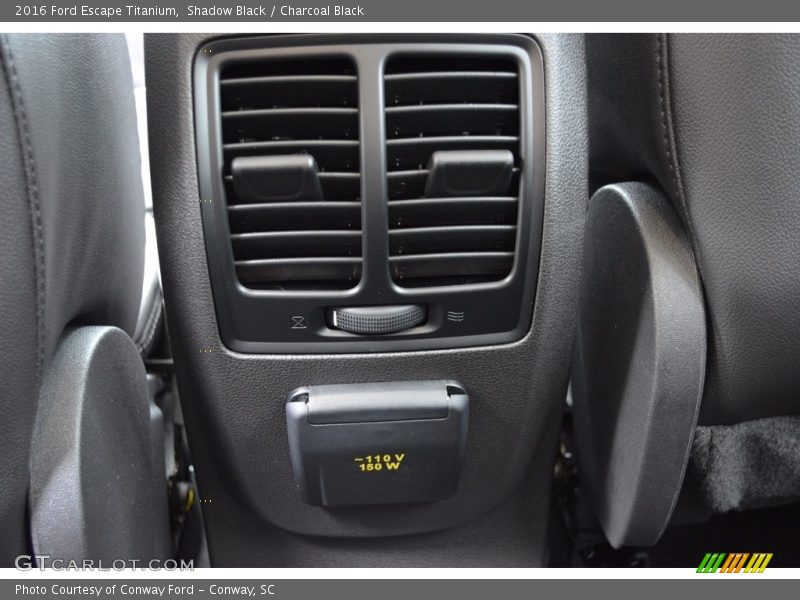 Shadow Black / Charcoal Black 2016 Ford Escape Titanium