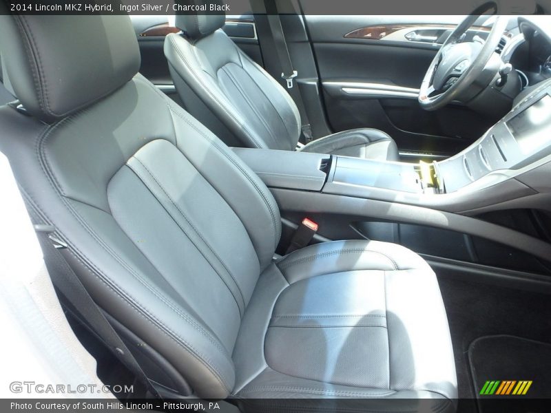 Ingot Silver / Charcoal Black 2014 Lincoln MKZ Hybrid