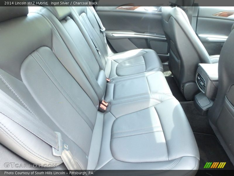 Ingot Silver / Charcoal Black 2014 Lincoln MKZ Hybrid