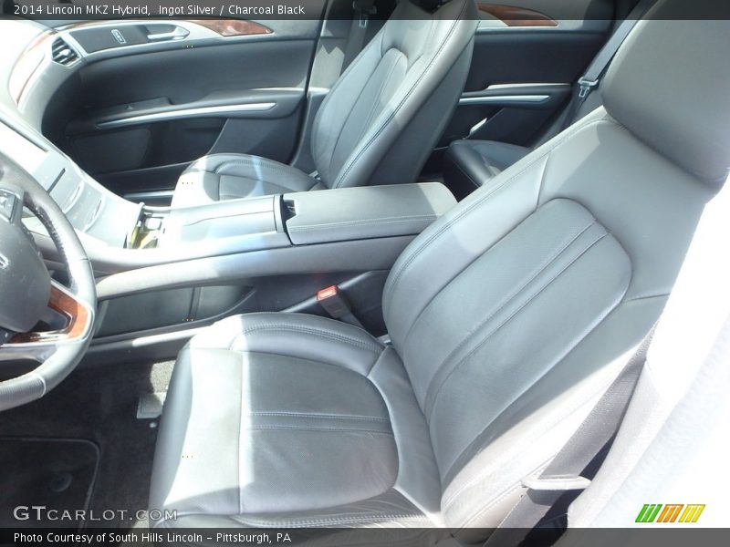 Ingot Silver / Charcoal Black 2014 Lincoln MKZ Hybrid
