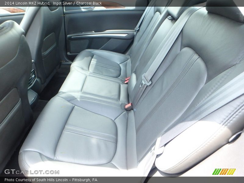 Ingot Silver / Charcoal Black 2014 Lincoln MKZ Hybrid