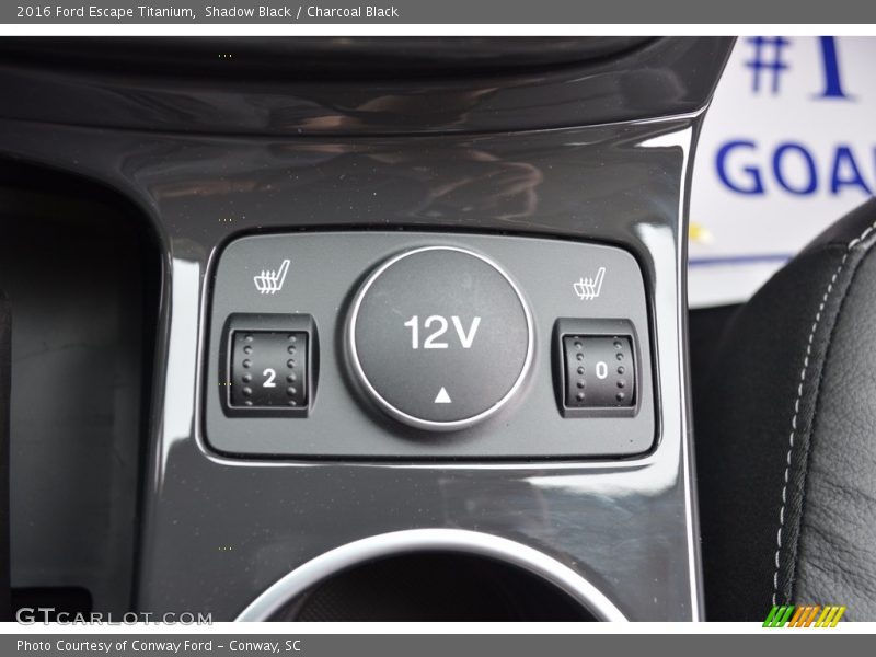 Shadow Black / Charcoal Black 2016 Ford Escape Titanium