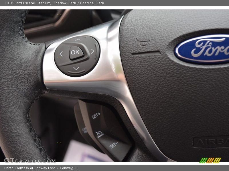 Shadow Black / Charcoal Black 2016 Ford Escape Titanium
