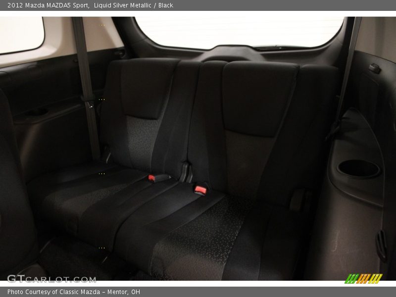 Liquid Silver Metallic / Black 2012 Mazda MAZDA5 Sport
