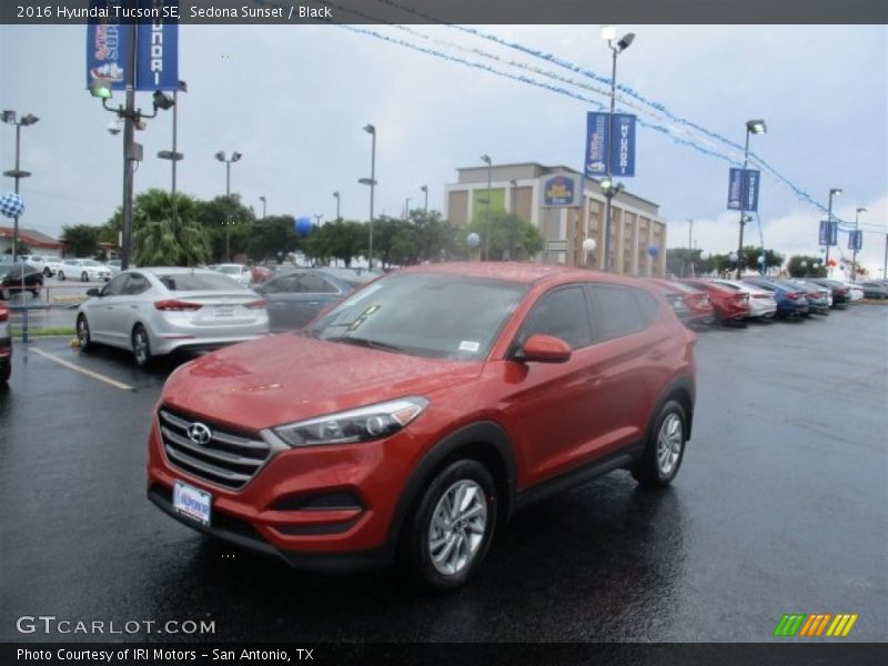Sedona Sunset / Black 2016 Hyundai Tucson SE
