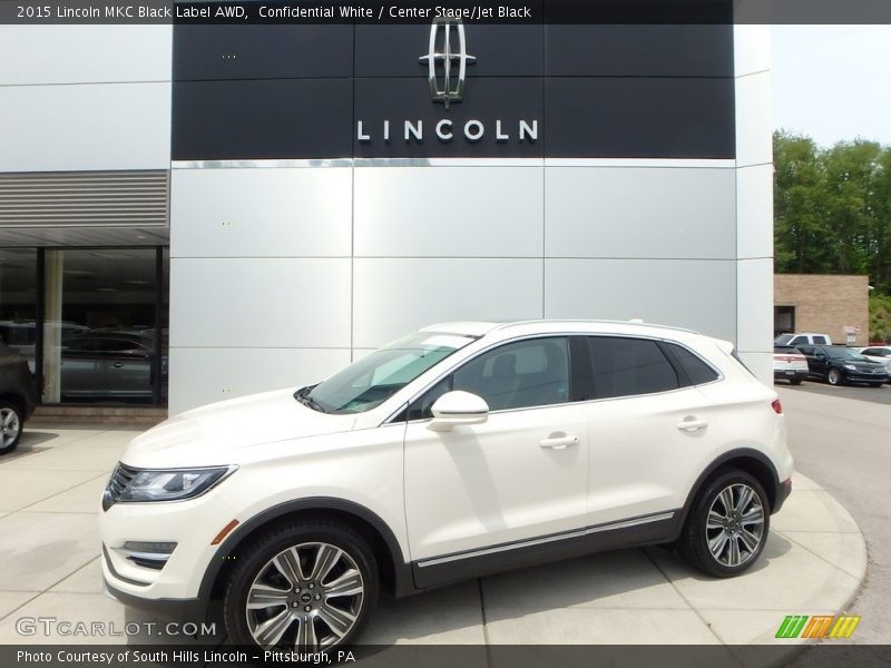 Confidential White / Center Stage/Jet Black 2015 Lincoln MKC Black Label AWD