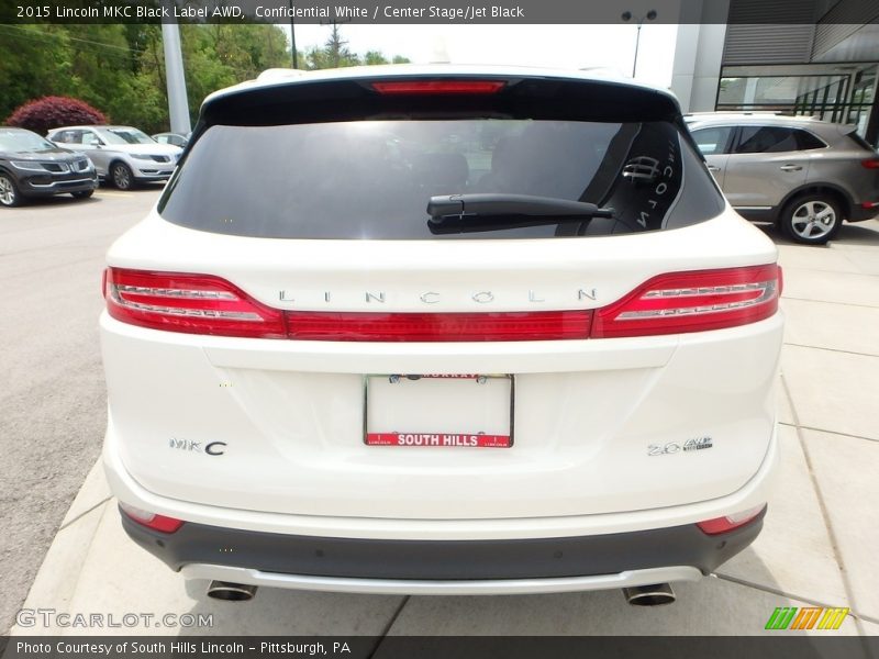 Confidential White / Center Stage/Jet Black 2015 Lincoln MKC Black Label AWD