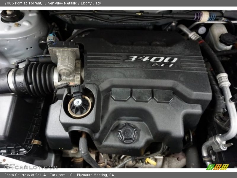 Silver Alloy Metallic / Ebony Black 2006 Pontiac Torrent