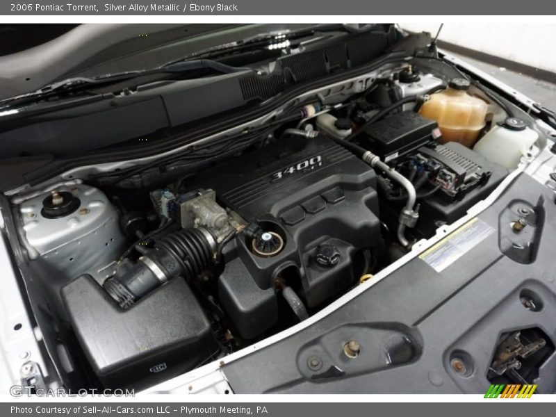 Silver Alloy Metallic / Ebony Black 2006 Pontiac Torrent