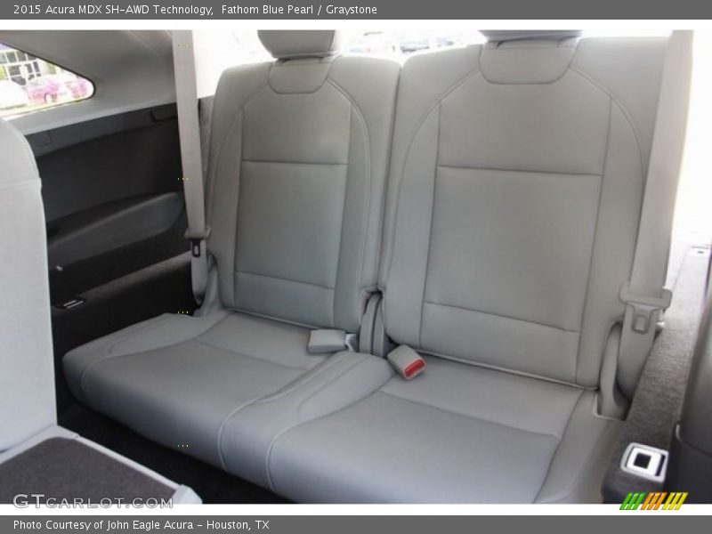 Fathom Blue Pearl / Graystone 2015 Acura MDX SH-AWD Technology