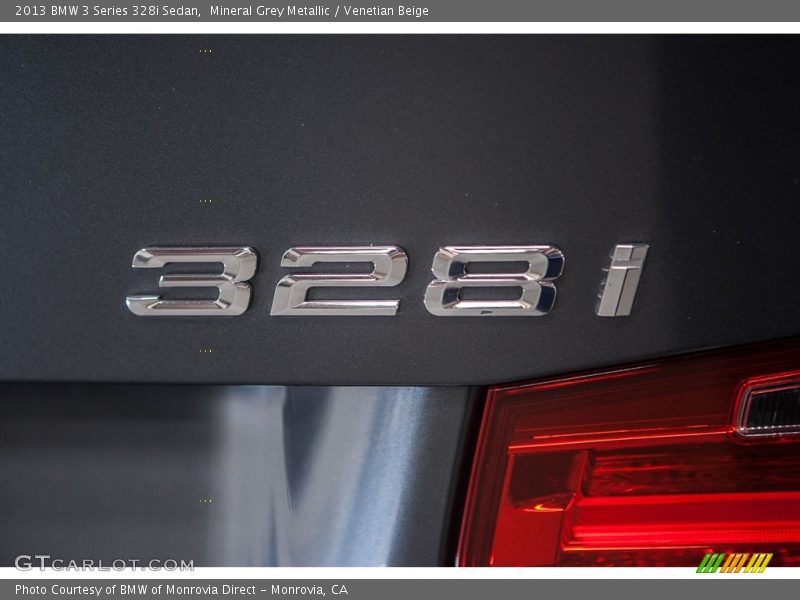 Mineral Grey Metallic / Venetian Beige 2013 BMW 3 Series 328i Sedan
