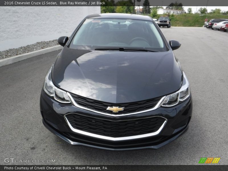 Blue Ray Metallic / Jet Black 2016 Chevrolet Cruze LS Sedan