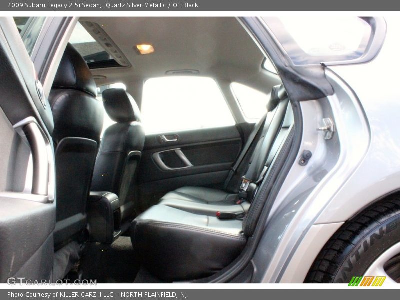Quartz Silver Metallic / Off Black 2009 Subaru Legacy 2.5i Sedan