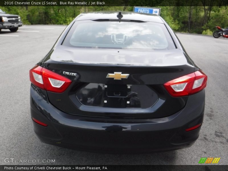 Blue Ray Metallic / Jet Black 2016 Chevrolet Cruze LS Sedan