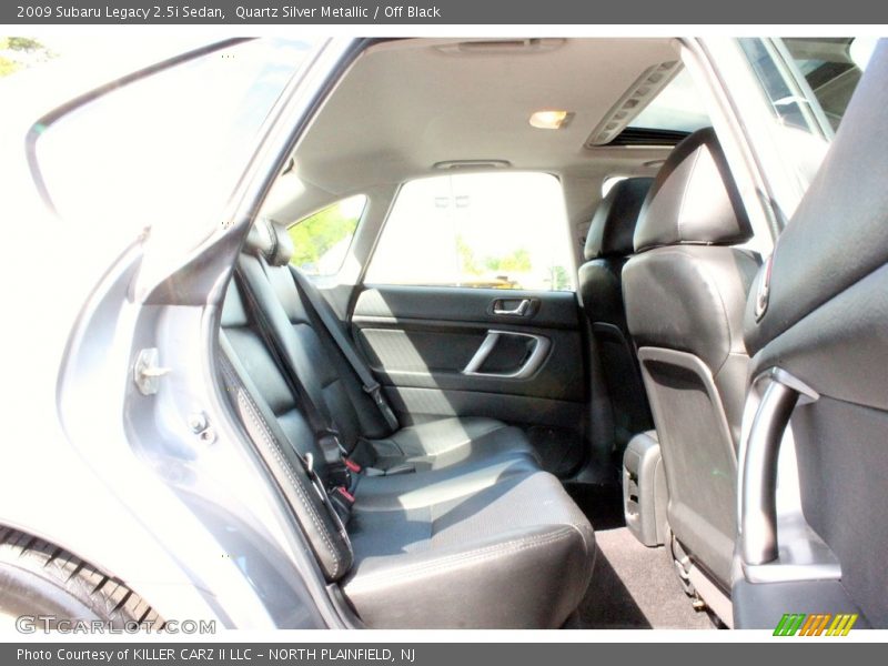 Quartz Silver Metallic / Off Black 2009 Subaru Legacy 2.5i Sedan