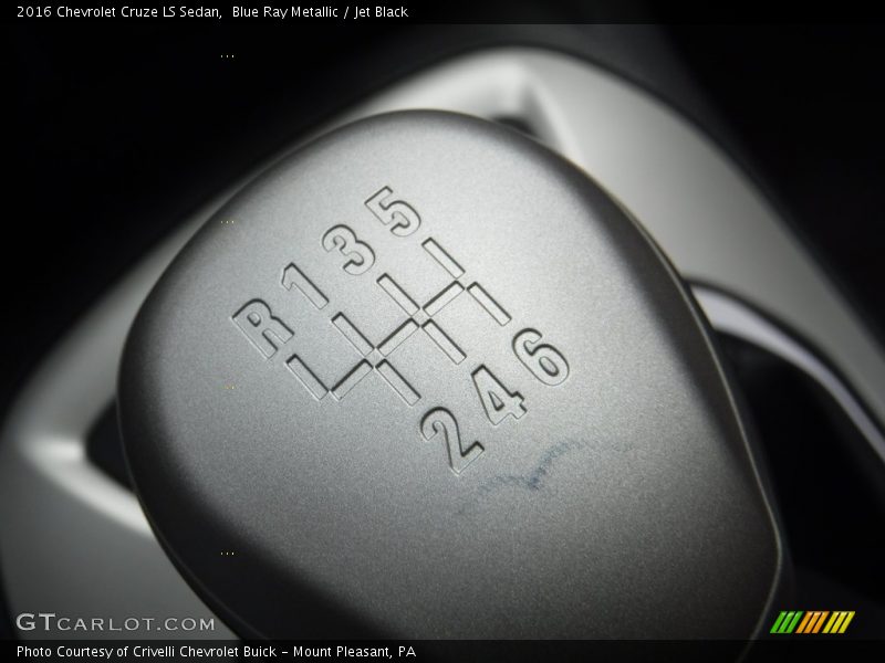  2016 Cruze LS Sedan 6 Speed Manual Shifter