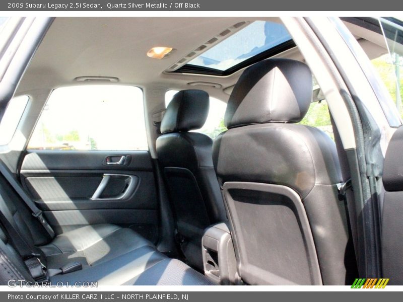 Quartz Silver Metallic / Off Black 2009 Subaru Legacy 2.5i Sedan
