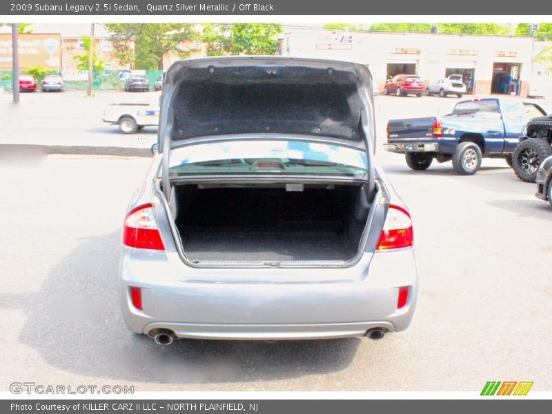Quartz Silver Metallic / Off Black 2009 Subaru Legacy 2.5i Sedan