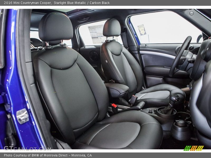 Starlight Blue Metallic / Carbon Black 2016 Mini Countryman Cooper