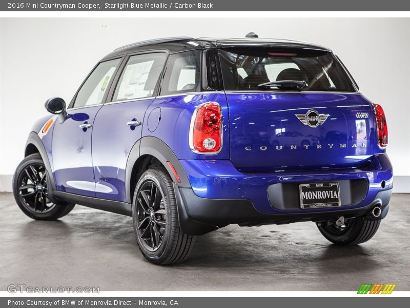 Starlight Blue Metallic / Carbon Black 2016 Mini Countryman Cooper