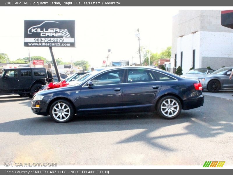 Night Blue Pearl Effect / Amaretto 2005 Audi A6 3.2 quattro Sedan
