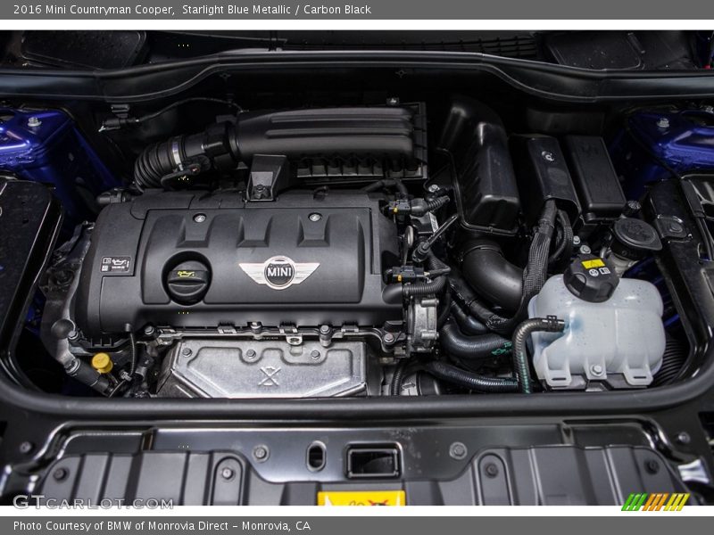 Starlight Blue Metallic / Carbon Black 2016 Mini Countryman Cooper