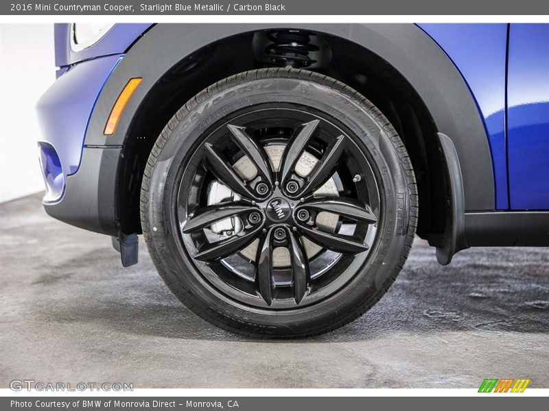 Starlight Blue Metallic / Carbon Black 2016 Mini Countryman Cooper