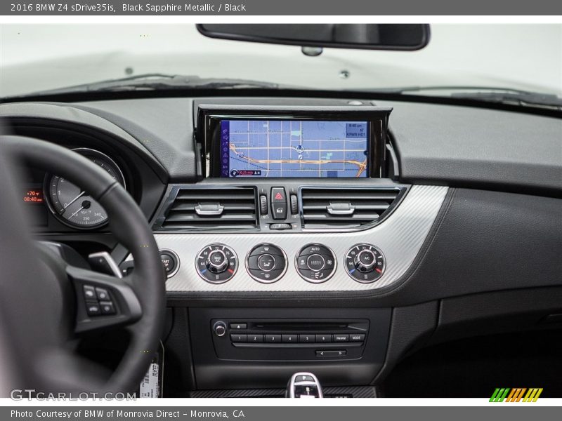 Black Sapphire Metallic / Black 2016 BMW Z4 sDrive35is