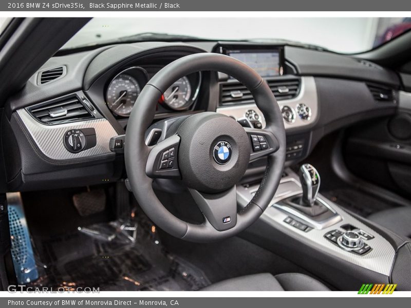 Black Sapphire Metallic / Black 2016 BMW Z4 sDrive35is