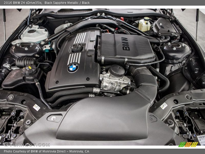  2016 Z4 sDrive35is Engine - 3.0 Liter DI TwinPower Turbocharged DOHC 24-Valve VVT Inline 6 Cylinder