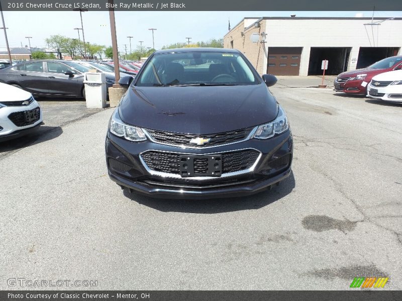 Blue Ray Metallic / Jet Black 2016 Chevrolet Cruze LS Sedan