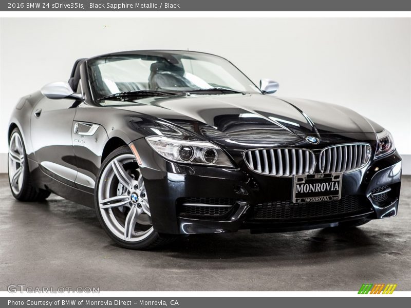 Black Sapphire Metallic / Black 2016 BMW Z4 sDrive35is