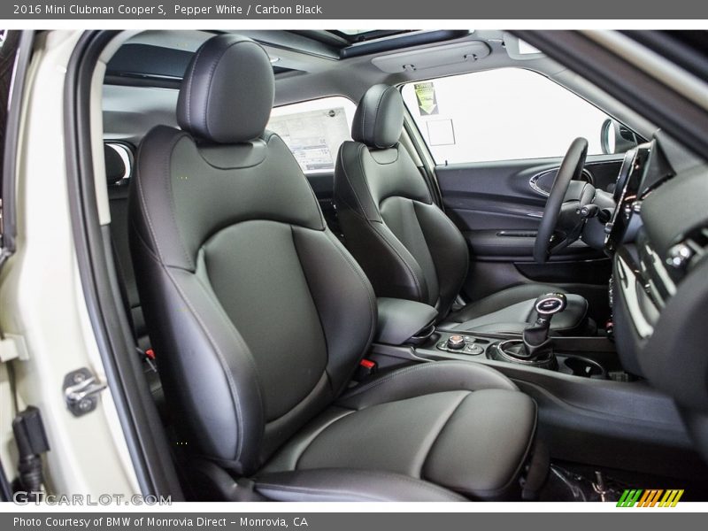 Pepper White / Carbon Black 2016 Mini Clubman Cooper S