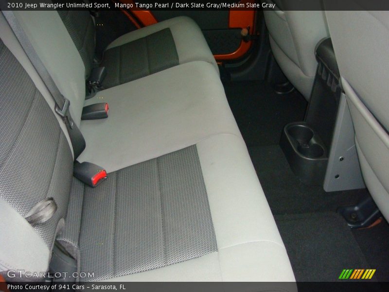 Mango Tango Pearl / Dark Slate Gray/Medium Slate Gray 2010 Jeep Wrangler Unlimited Sport