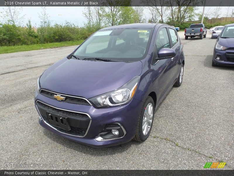 Kalamata Metallic / Jet Black 2016 Chevrolet Spark LT