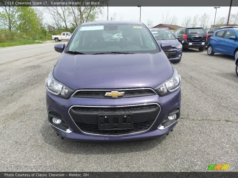 Kalamata Metallic / Jet Black 2016 Chevrolet Spark LT
